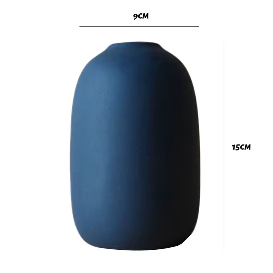 Vaso de Cerâmica Nordic Silhouette